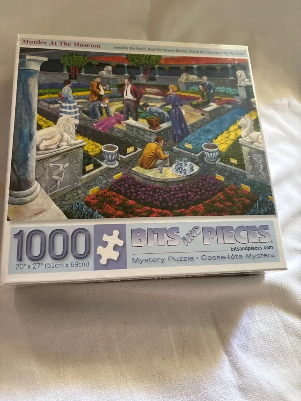Murder At The Museum 1000-Piece Mystery Jigsaw Puzzle By Bits And Pieces 20